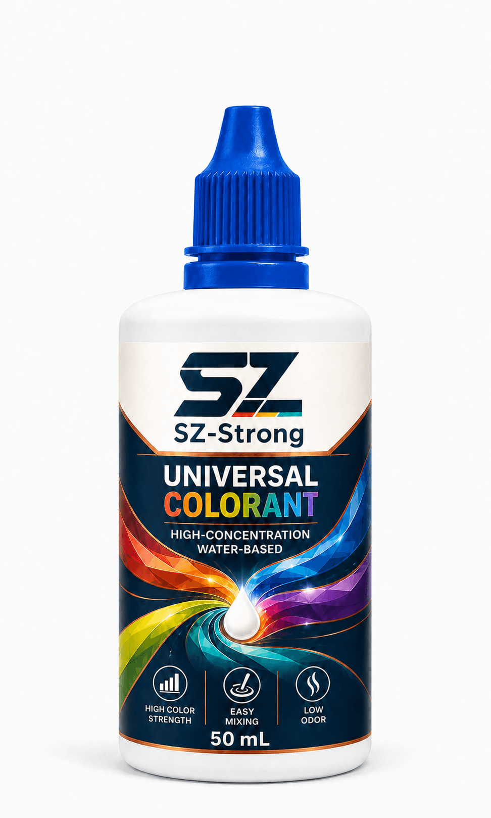 Universal Colorant Blue colour packaging