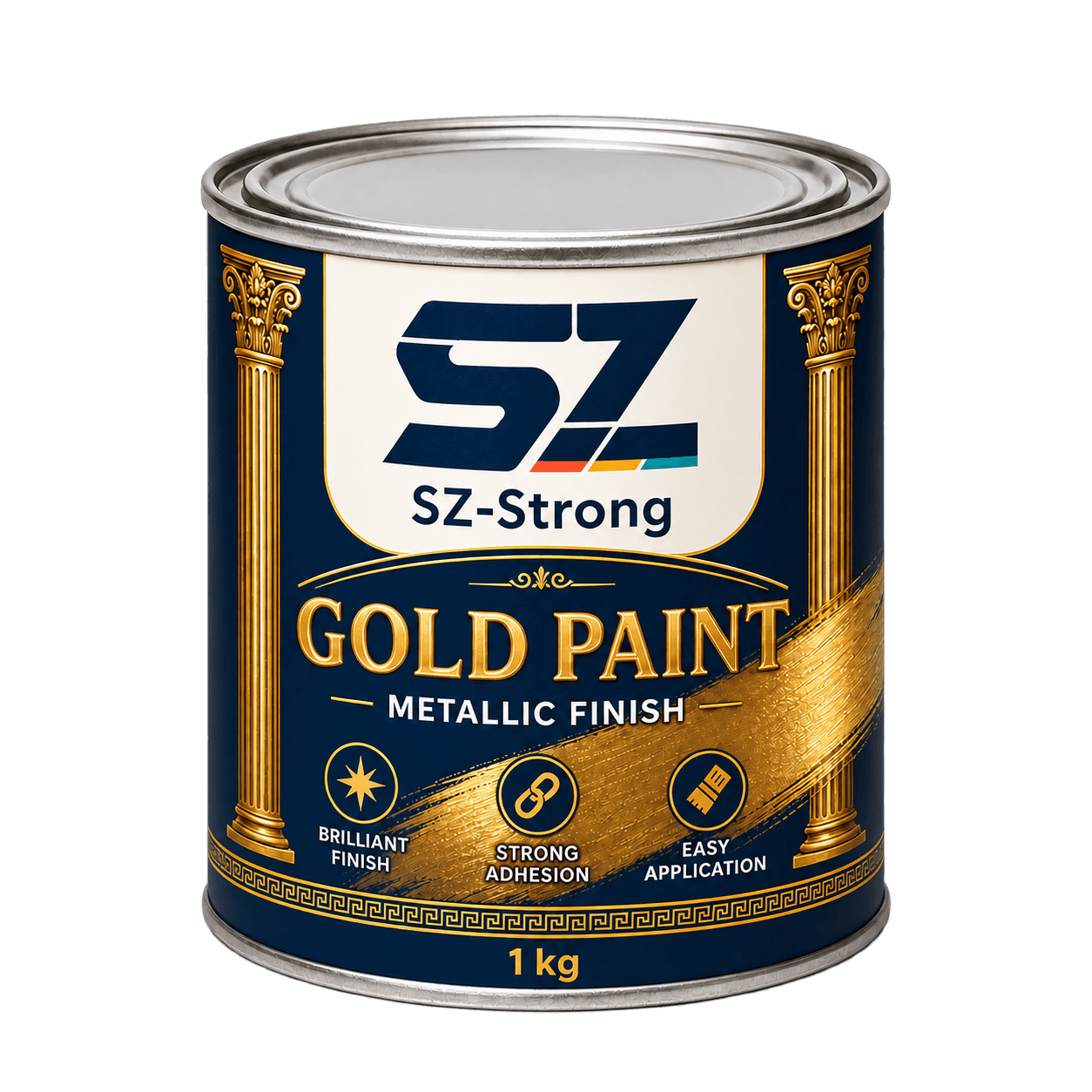 SZ-Strong Gold Paint 1 kg can